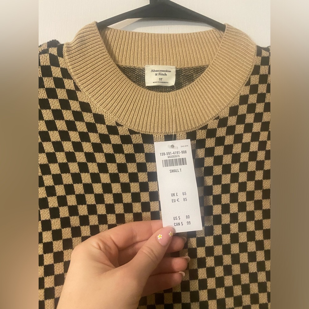 Abercrombie fitted sweater dress- TALL